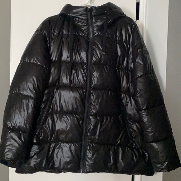 Sam Edelman LG black puffer jacket - Picture 1 of 7